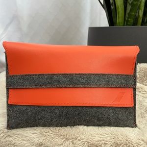 Multi color cosmetic bag